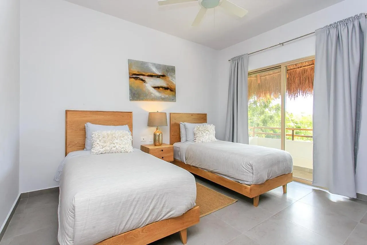 Apartment Condo Complex With An Alluring Pool & Tropical Vibes By Stella Rentals! Tulum Mexico